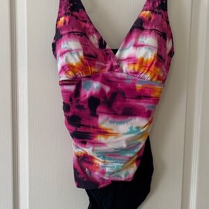 Christina Multicolor One Piece Swimsuit